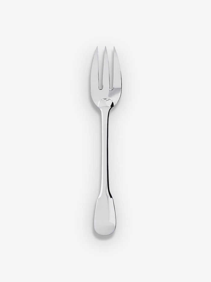 Puiforcat Vieux Paris Serving Fork in Silver Plate by Puiforcat Tabletop New Cutlery