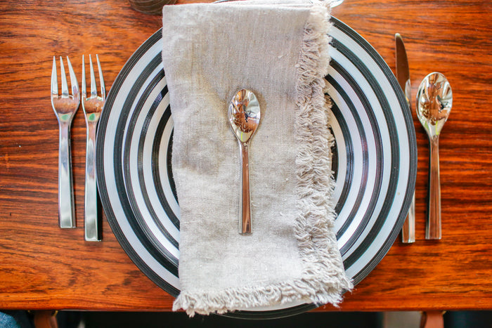 Vieux Paris Serving Fork in Silver Plate by Puiforcat