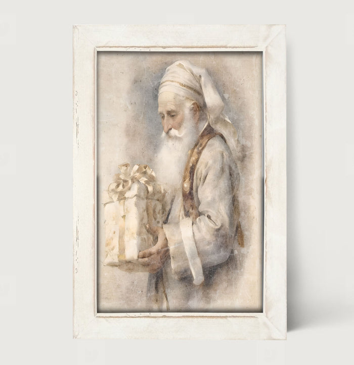 White Background Santa 1