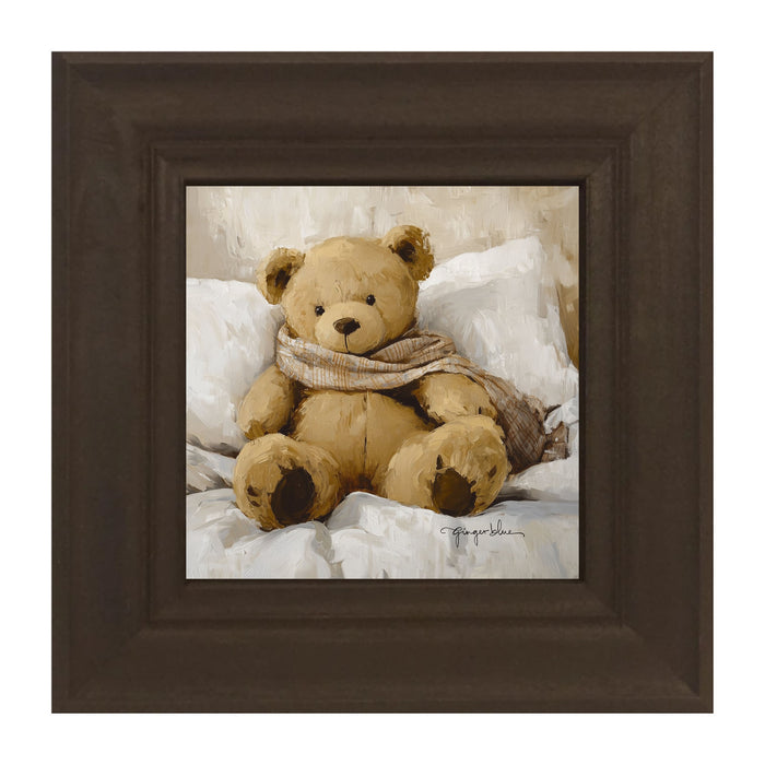 White Scarf Teddy Bear