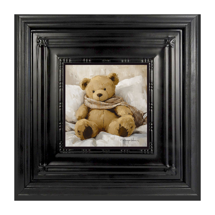 White Scarf Teddy Bear