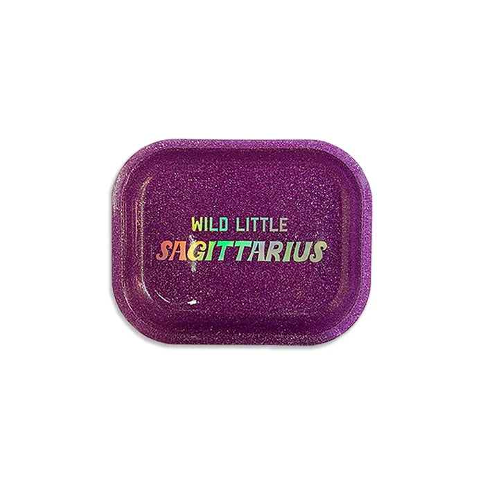 Golden Gems Zodiac Trays featuring intricate zodiac designs in vibrant colors on a stylish surface.